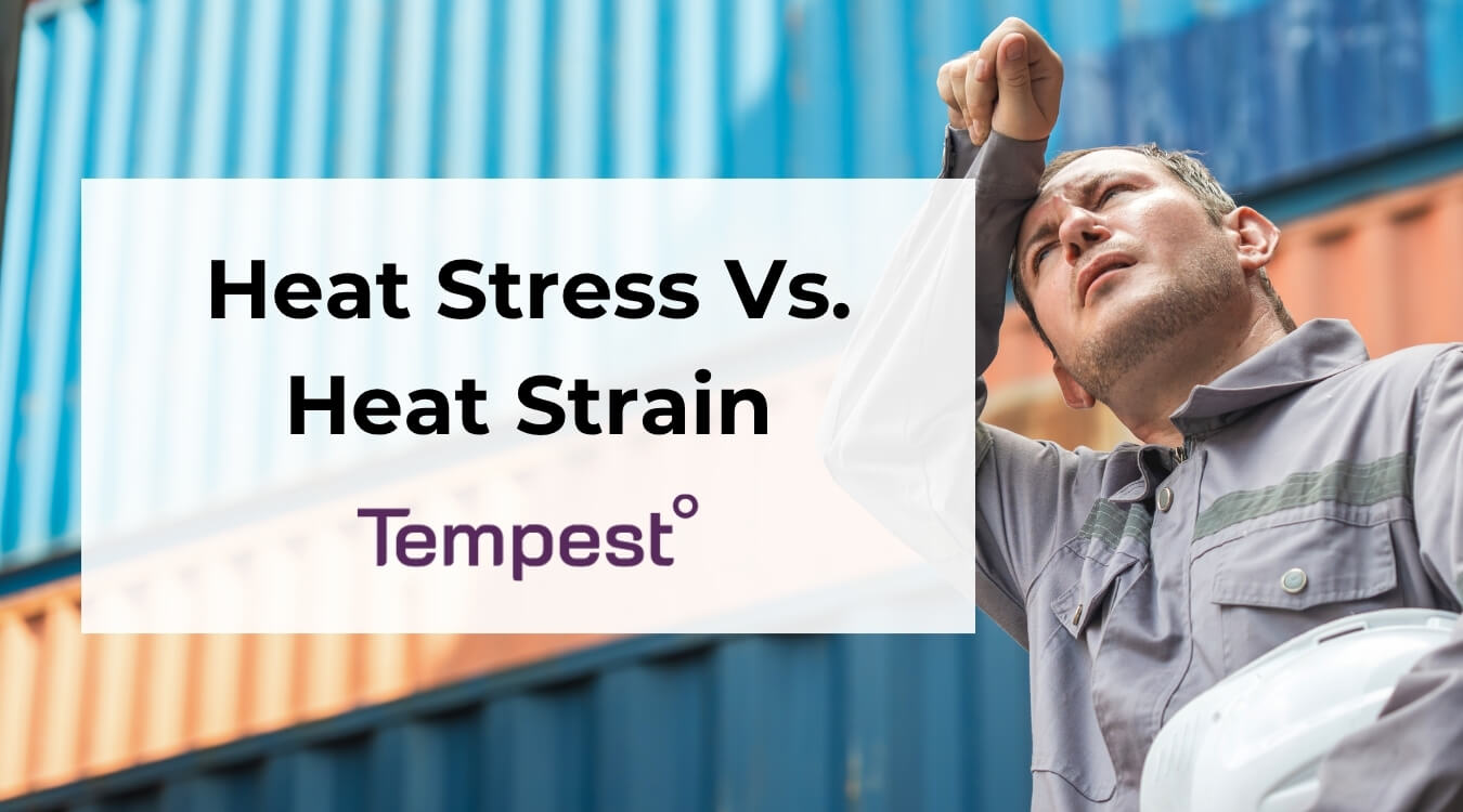 a worker preventing heat stress